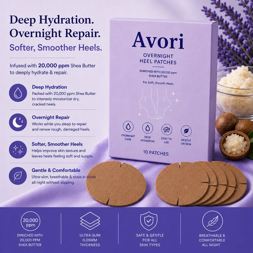 Avori Shea Butter Heel Patches