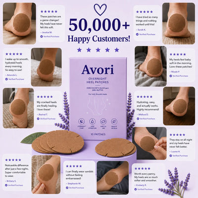 Avori Shea Butter Heel Patches