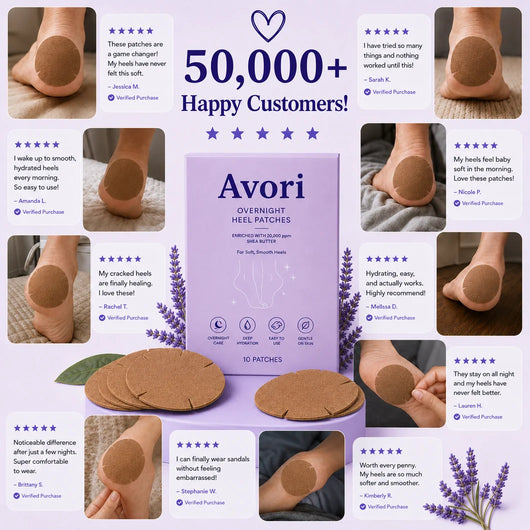 Avori Shea Butter Heel Patches